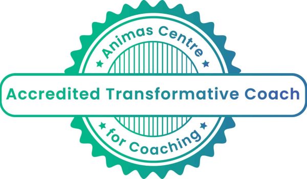 Animas Centre for Coaching Accredited Transformative Coach badge